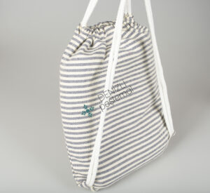 D.Navy Stripe Backpack for kids