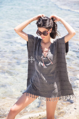 Stonewashed Beach Dress-2