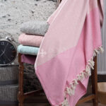 Diamond Stripe Throw